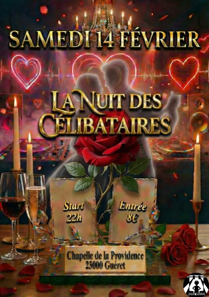 Affiche La Nuit des Célibataires, ADAS Music Guéret